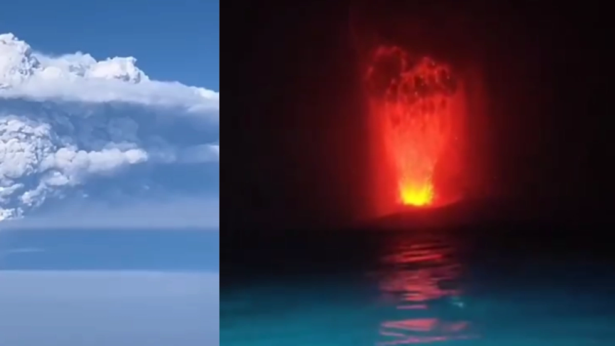 Impactantes videos de la erupción del volcán Anak Krakatoa en Indonesia: paralizó seis aeropuertos y afectó a más de 370 vuelos