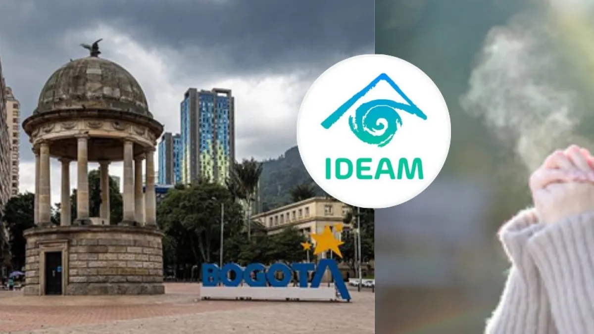¿Por qué está haciendo tanto frío en Bogotá y otras zonas del país, según el Ideam?