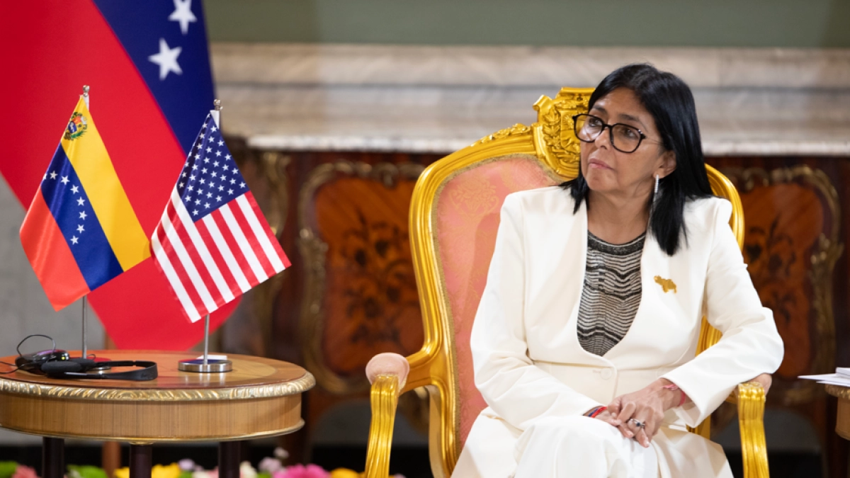 António Guterres, secretario General de las Naciones Unidas, recibió a Delcy Rodríguez antes de la reunión con Donald Trump en Estados Unidos