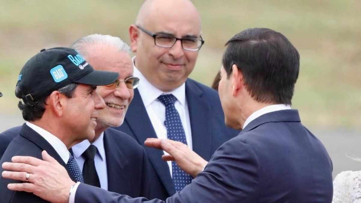 En medio de un fuerte operativo de seguridad, Marco Rubio llegó a Barranquilla: autoridades de EE. UU. controlan dispositivos en el aeropuerto