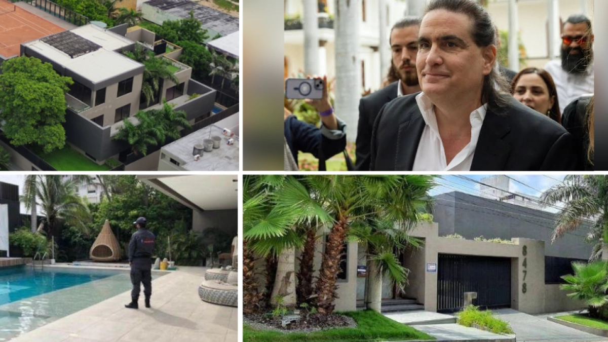 Atención: Tribunal superior de Medellín salva la mansión de Álex Saab; en EE. UU. lo siguen procesando