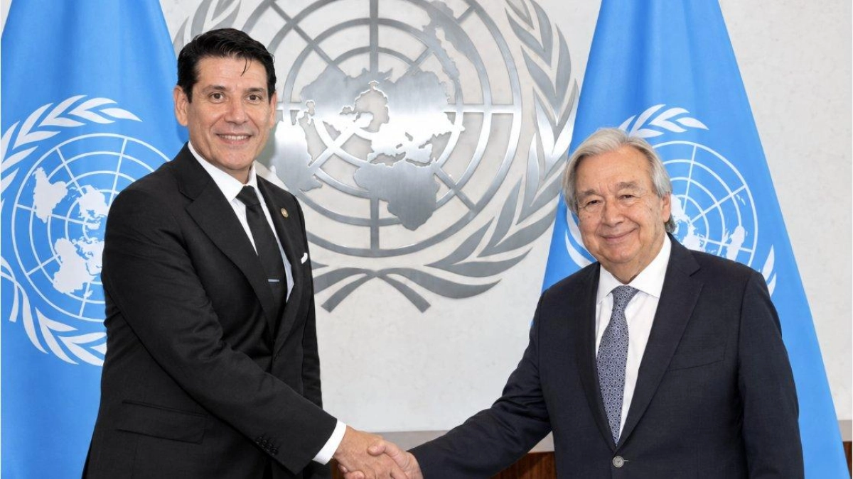 Mauricio Gaona presentó sus cartas credenciales ante António Guterres como embajador de Colombia ante la ONU