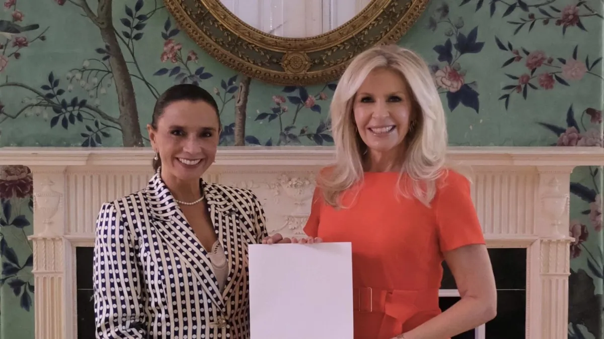 María Consuelo Araújo presentó las copias de estilo de sus cartas credenciales como embajadora en Washington