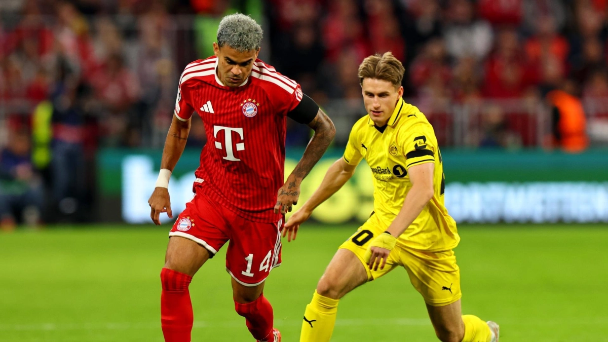 Luis Díaz entró y le cambió la cara al Bayern Múnich en el sufrido triunfo contra el Elversberg en la Bundesliga