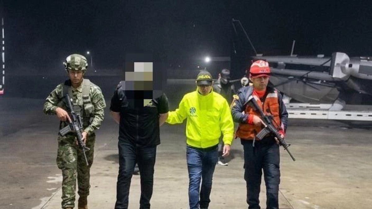 Capturan a alias Cantante, señalado de coordinar el narcotráfico internacional del ‘clan del Golfo’