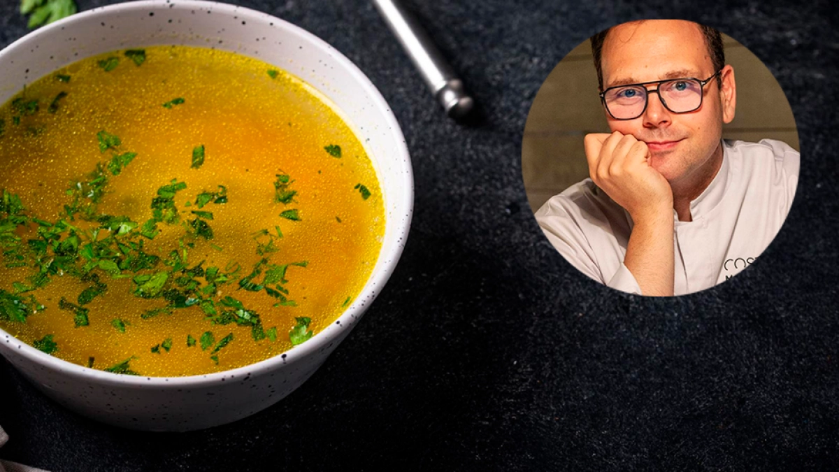 Manuel Costiña, chef Michelin: ‘Nunca compres caldo de pollo, hazlo en casa’