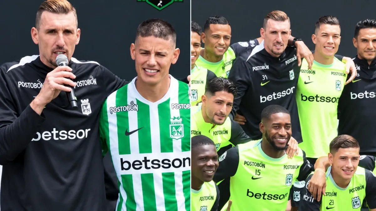Franco Armani recibe a James Rodríguez en el Atlético Nacional y le manda contundente mensaje: ‘Acá tiene un grupo que lo va a apoyar’