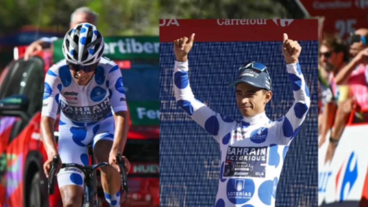 Santiago Buitrago rompe una marca de 22 años para el ciclismo colombiano en la Vuelta a España