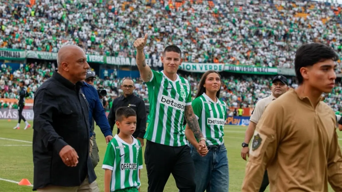 Video | James Rodríguez calienta motores para su debut en la Liga BetPlay: ¿estará en el partido de Nacional vs. Internacional de Bogotá?