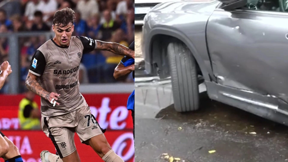 Daniel Maldini, hijo de Paolo Maldini, provocó violento accidente en Italia tras el partido con Cagliari: dio positivo en prueba de alcohol y drogas