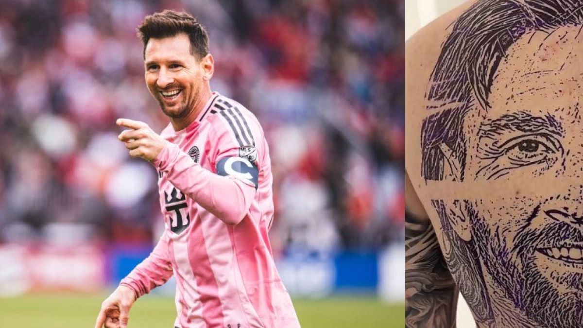 Pidió un tatuaje de Lionel Messi, pero el insólito resultado se volvió viral y desató todo tipo de reacciones en redes