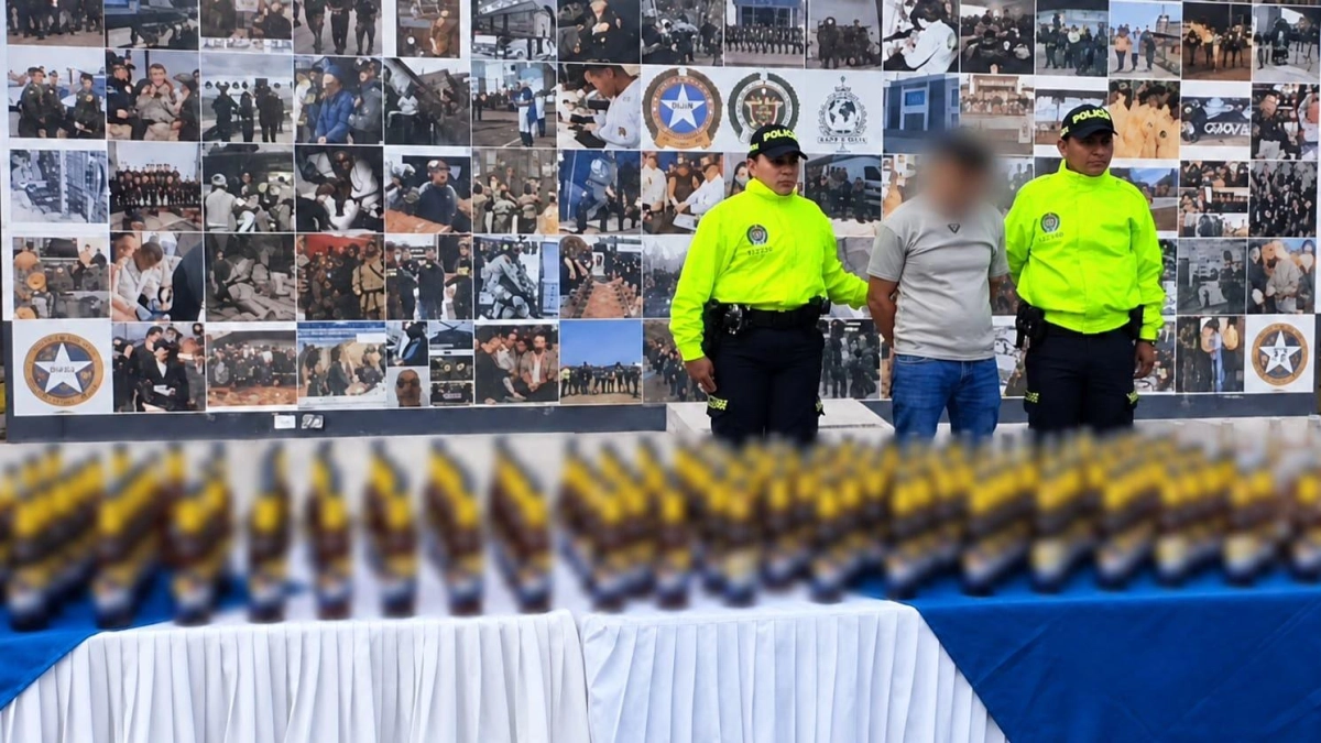 Dijín incautó licor y medicamentos falsificados por más de 6 millones en Bogotá y Barranquilla