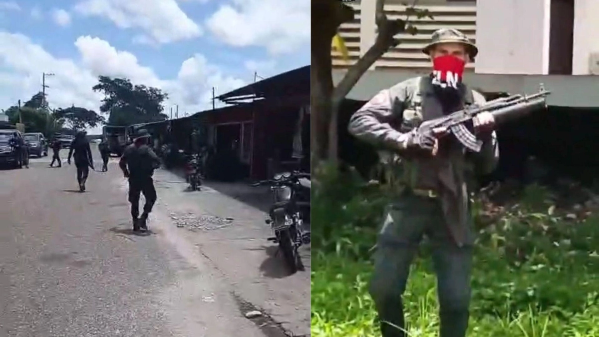 Eln se tomó antigua estación de Policía de Betoyes, Arauca, y terminó de destruir sus instalaciones