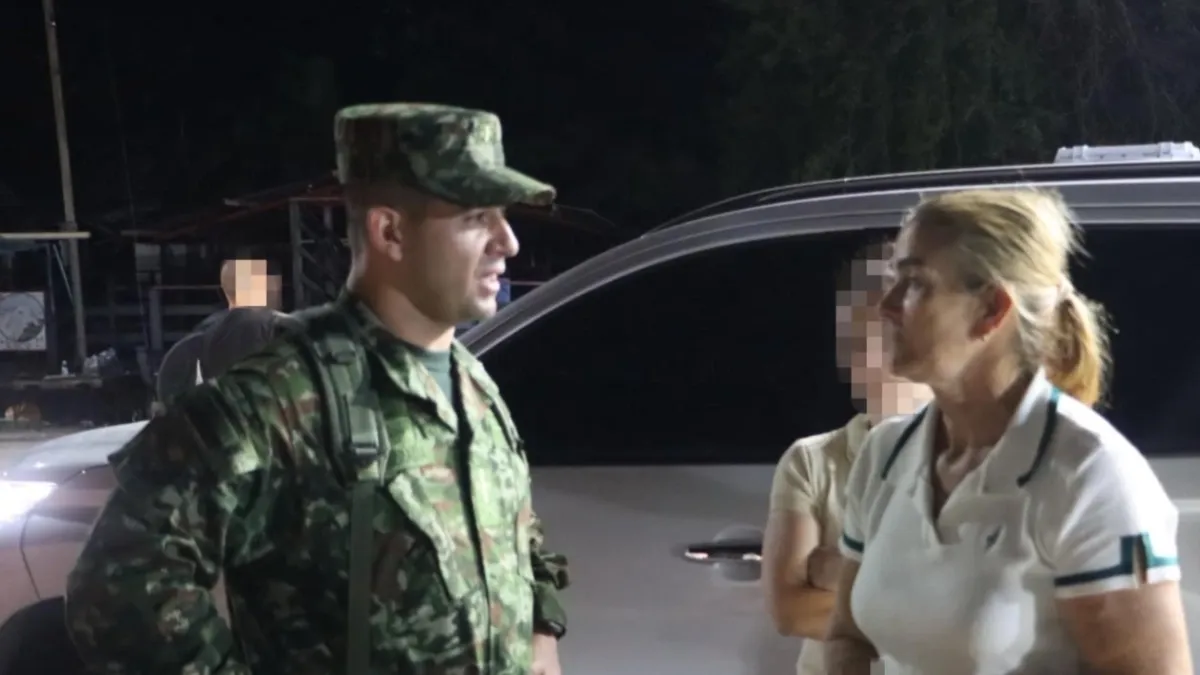 Ejército rescató a esposa de exalcalde de Simití tras secuestro en sur de Bolívar