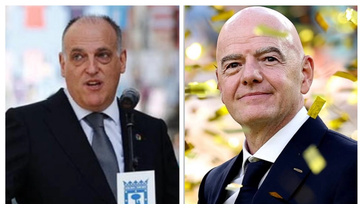 Javier Tebas plantea revisar el Mundial 2030 si Gianni Infantino preside la Fifa y la final se traslada a Marruecos