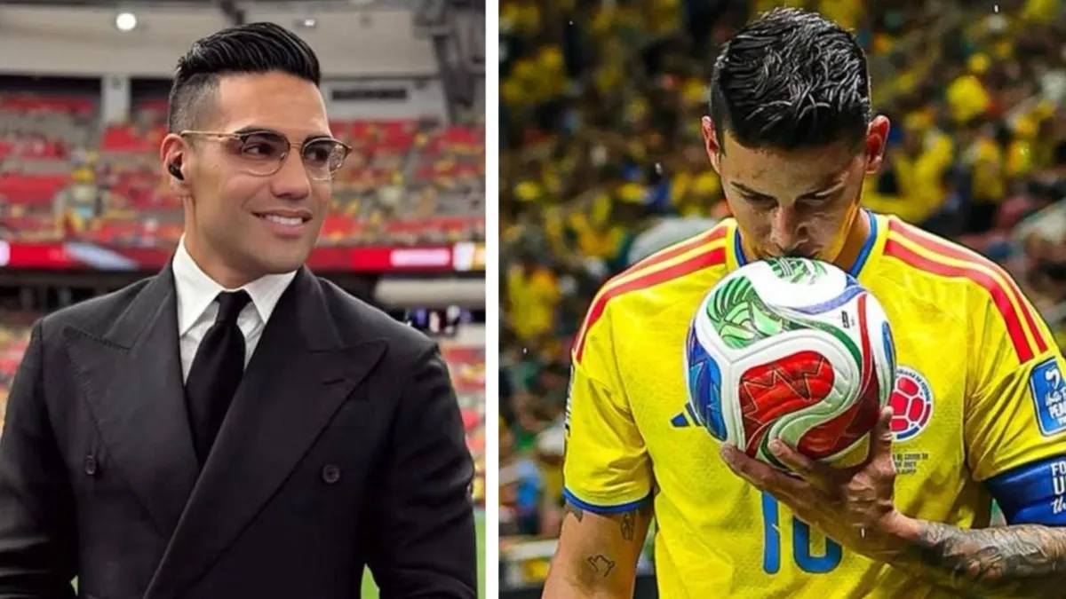 Falcao reapareció con un emotivo mensaje para James Rodríguez tras anunciar su retiro de la Selección Colombia: ‘Tu zurda hizo soñar a todo un país’