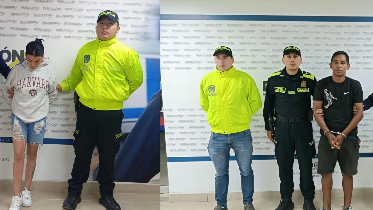 Los peligrosos delincuentes del Tren de Aragua que permanecían refugiados en Bucaramanga y que ahora serán extraditados a EE.UU. y Chile