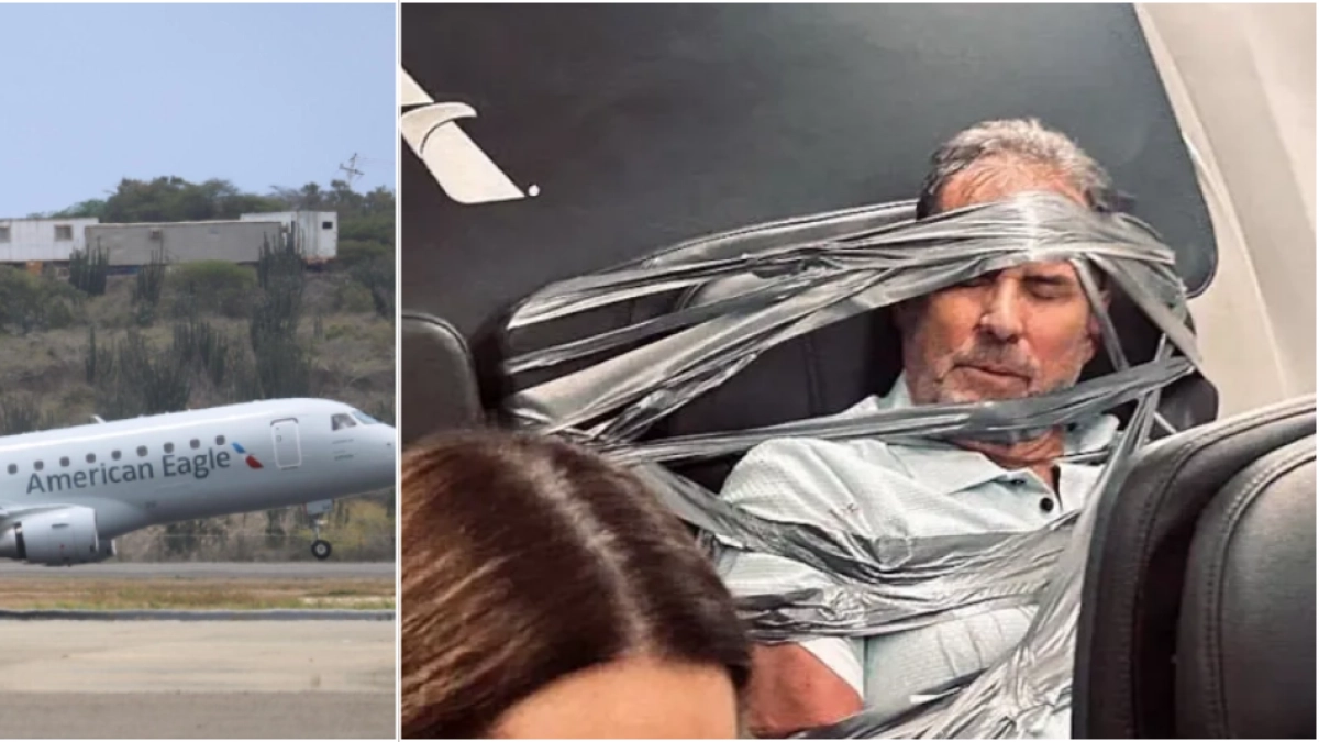 Pasajero que terminó atado con cinta adhesiva tras un altercado en vuelo en Estados Unidos habló tras el incidente: 'No recuerdo nada de lo que pasó'