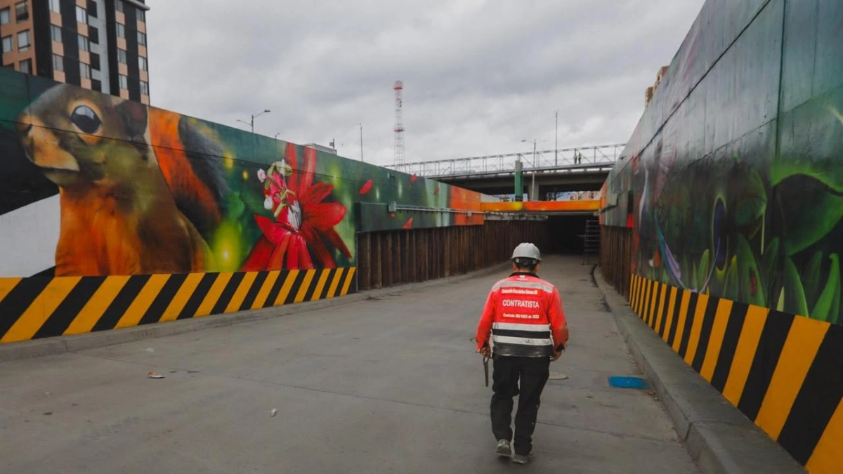 En tres meses se entregará el deprimido de la avenida de Las Américas con carrera 68 en Bogotá: así va el avance de la obra