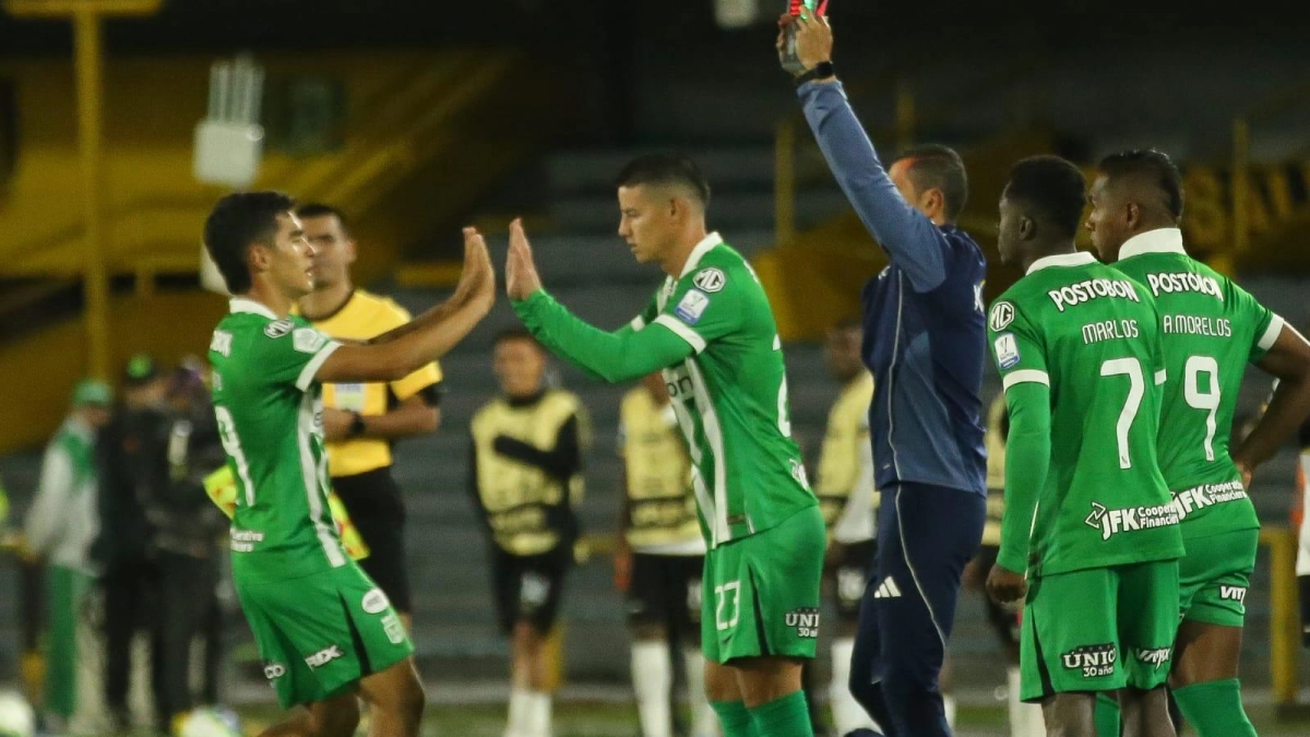 Y un día James Rodríguez volvió al fútbol colombiano y debutó en Liga: Atlético Nacional lo disfrutó