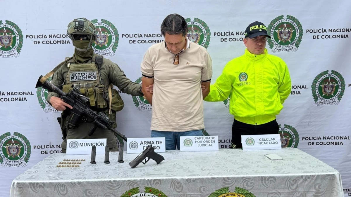 Capturaron a 'El Flaco' en Medellín, cabecilla de la estructura 'La Miel' y uno de los más buscados en Antioquia: dijo el presidente De La Espriella