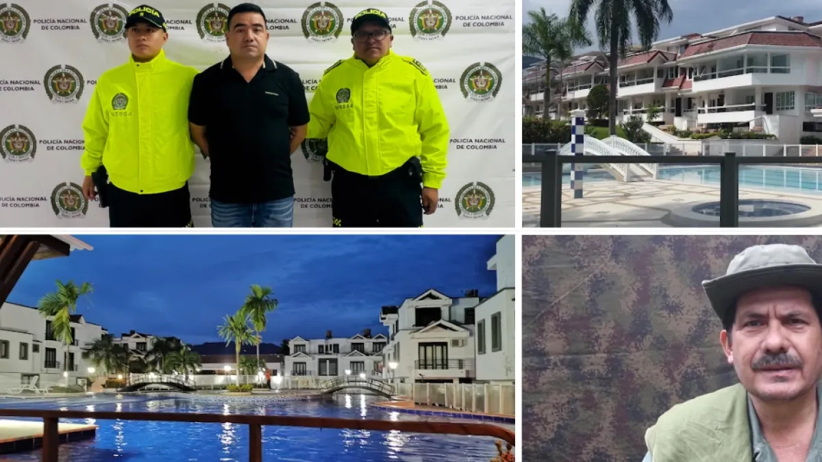 Casas de lujo en condominios y empresa ganadera: esta es la fortuna rastreada a señalado lavador del Eln que movió más de $ 33 mil millones