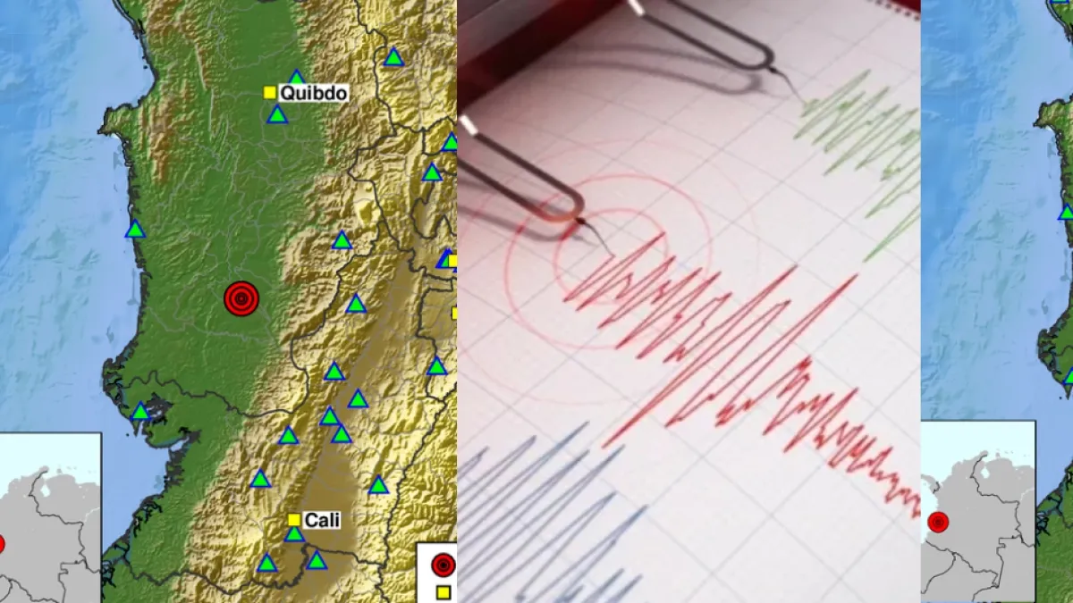 Temblor hoy en Colombia | Seguidilla de sismos en Chocó en menos de una hora en la madrugada de este jueves 17 de septiembre: magnitud y profundidad