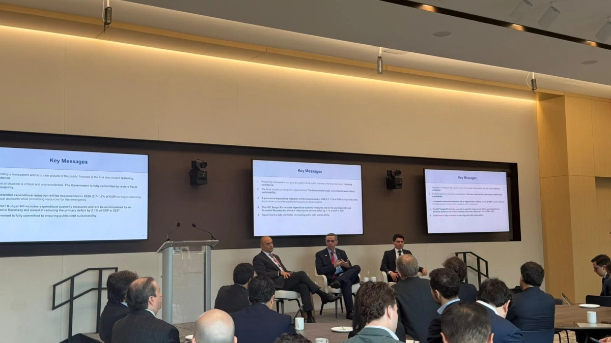Gobierno lleva a Wall Street su estrategia fiscal para atraer inversión y mejorar el acceso a financiación