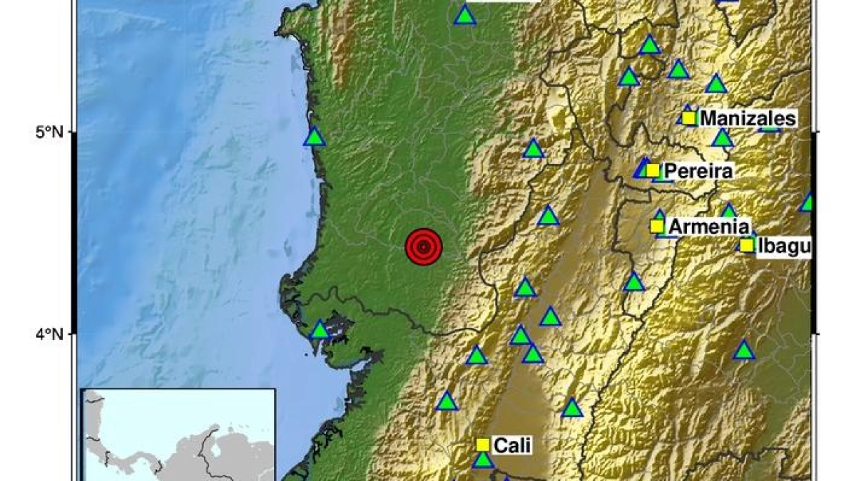 Temblor en Colombia hoy, viernes 18 de septiembre: el Servicio Geológico Colombiano reportó un octavo sismo en el día; magnitud, epicentro y detalles