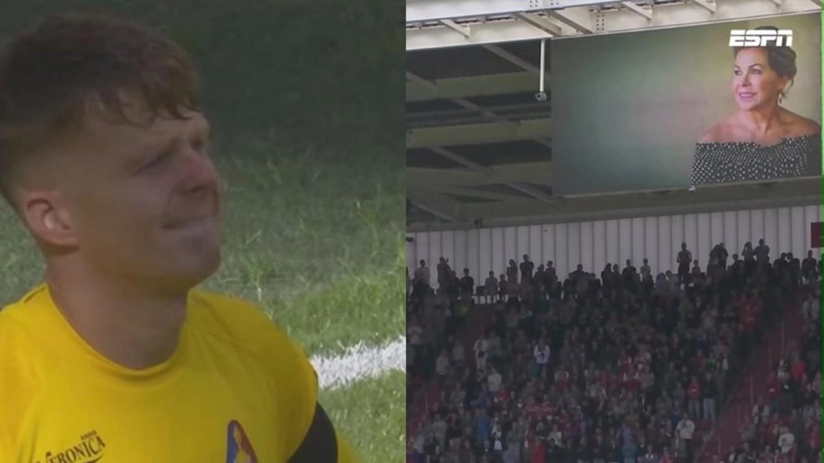 Video | Ronald Koeman Jr. rompe en llanto en pleno partido tras la muerte de su madre Bartina por un cáncer: homenaje lo quebró y no se pudo contener