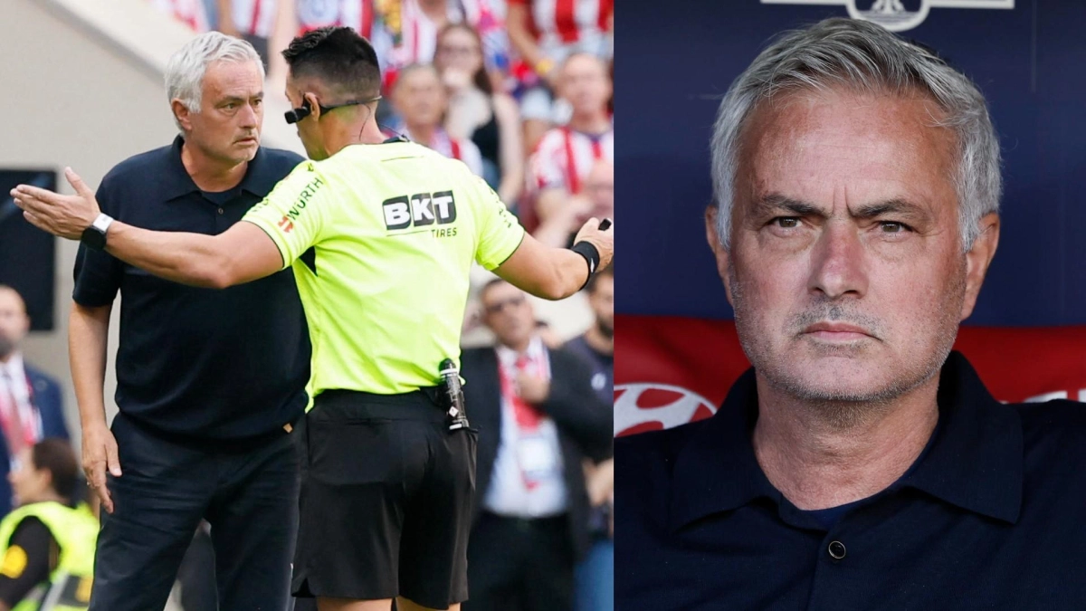 José Mourinho rajó a diestra y siniestra del arbitraje en España tras la derrota del Real Madrid contra el Atlético de Madrid: ‘Es todo muy extraño’