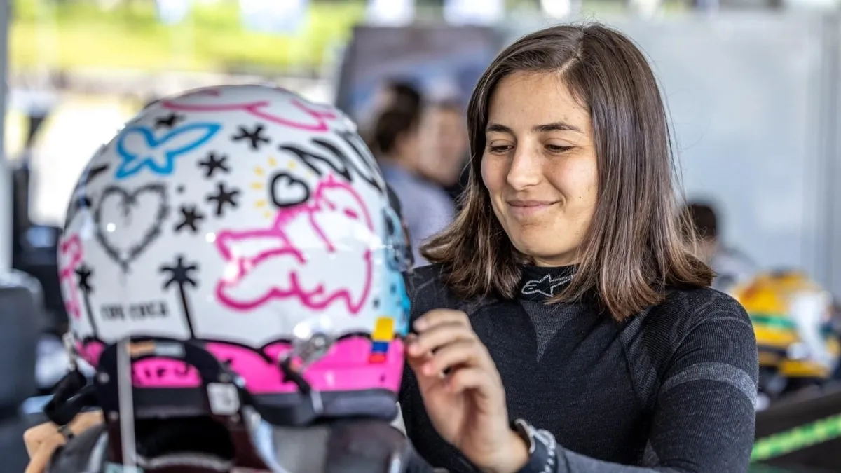 Tatiana Calderón hizo un carrerón y triunfó en la Nascar Brasil: se convirtió en la primera mujer en ganar una prueba en su categoría