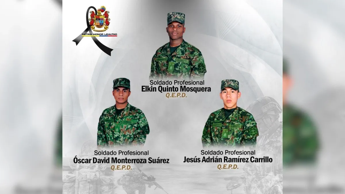 Tres soldados muertos y cinco militares heridos dejan dos ataques con explosivos en Meta