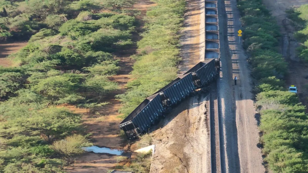Ataque a línea férrea del Cerrejón en Uribia habría sido perpetrado por el Eln: esto se sabe