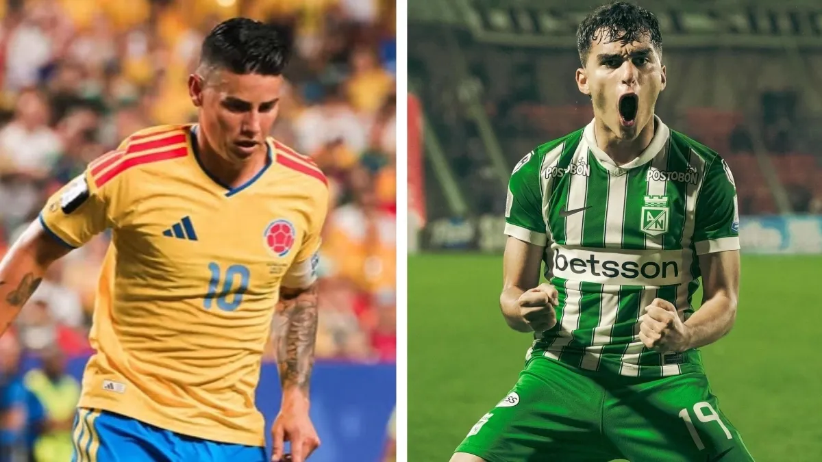 James Rodríguez le dio un consejo de oro a Juan Manuel Rengifo, compañero en Atlético Nacional, para su debut en la Selección Colombia