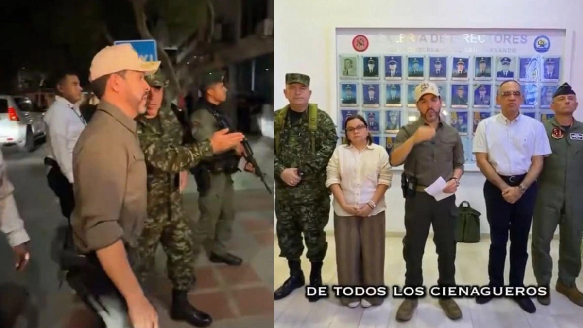 Las claves del debate por la aparición del presidente Abelardo De La Espriella con una pistola al cinto en operativos en Santa Marta