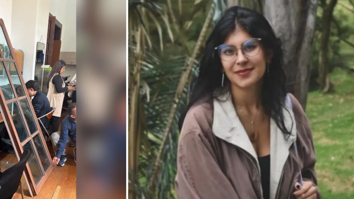 Habló la periodista que resultó herida tras caerle una ventana en la oficina de prensa del Congreso: 'Realmente la saqué muy barata'