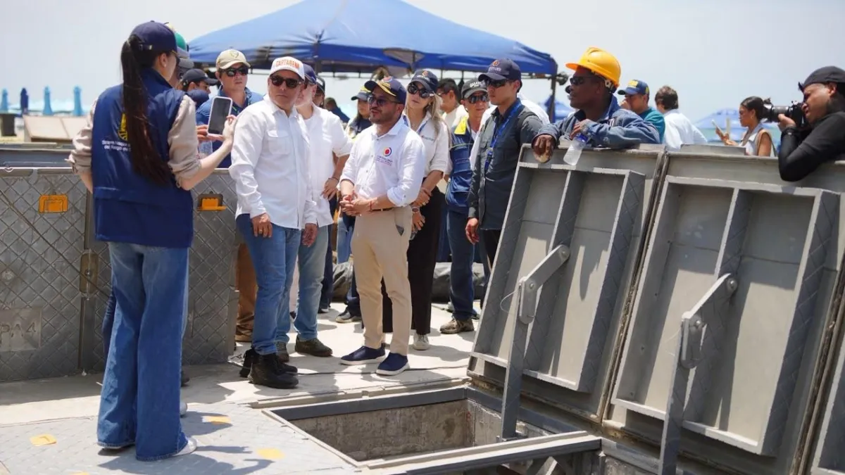 El contralor general de la República, Jorge Laverde, le puso la lupa a las obras para la protección costera de Cartagena y al Gran Malecón del Mar