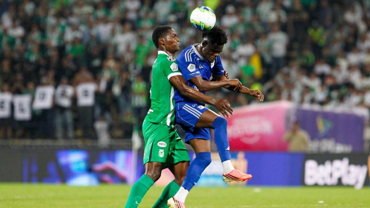 Atlético Nacional y Millonarios firman empate de roce, drama y el debut de James Rodríguez en un clásico