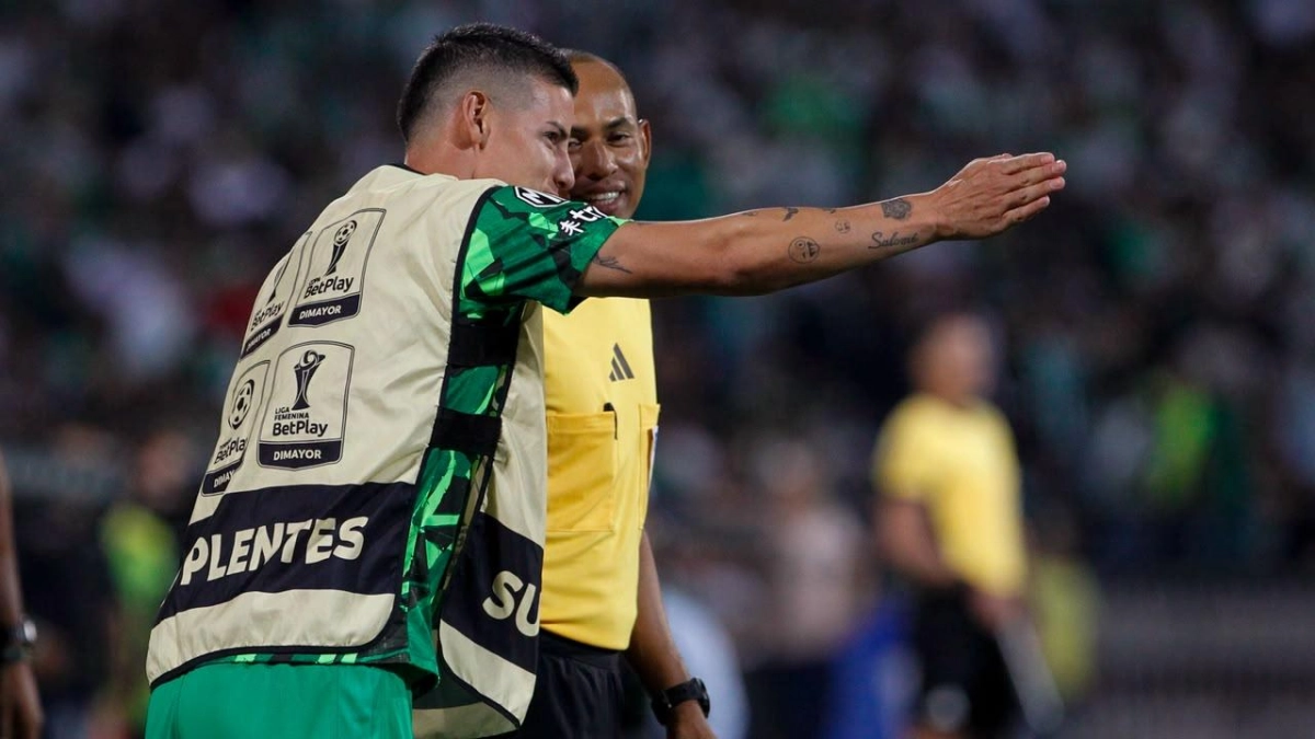 Video | El increíble gol que le sacaron a James Rodríguez en la última jugada del clásico entre Atlético Nacional y Millonarios