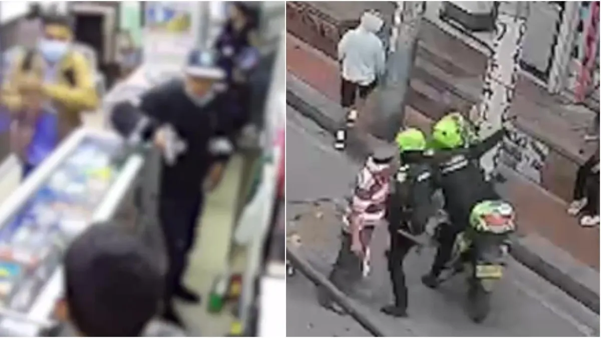 Video | Intentaron robar 30 millones de pesos destinados al programa Adulto Mayor: así fue como la Policía logró capturar a los sujetos en Bogotá