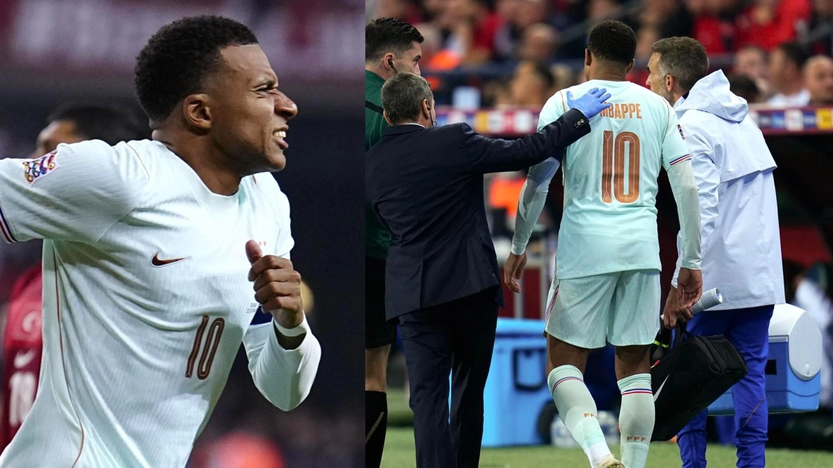 Kylian Mbappé vuelve al Real Madrid lesionado: revelan el parte médico de la estrella de Francia y el tiempo de baja