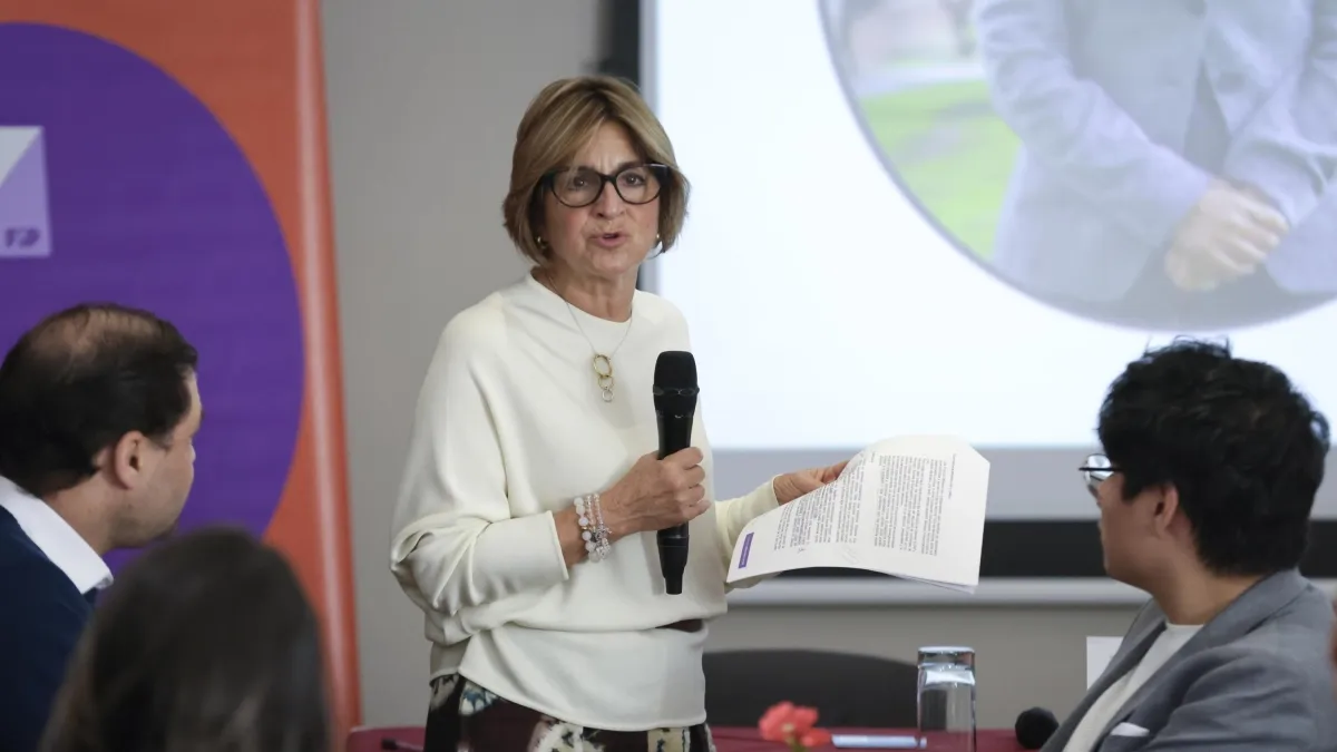 ‘Las Fuerzas Militares están operando sólo al 46 por ciento de su capacidad potencial’: María Victoria Llorente / Entrevista Reina