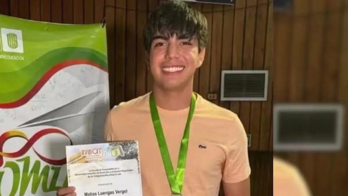 Abelardo De La Espriella anunció beca para Matías Luengas Vergel, el joven cucuteño de 16 años que alcanzó el Icfes perfecto