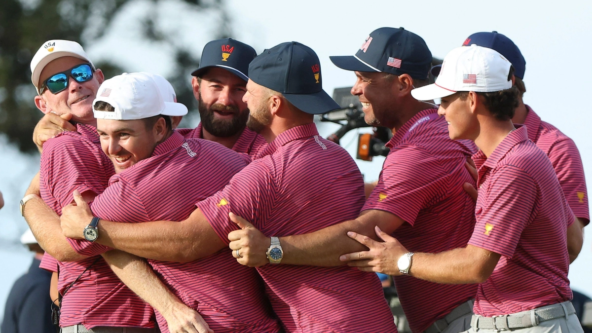 Estados Unidos remontó y se quedó con la Presidents Cup, en la que Nico Echavarría le dio pelea a Scottie Scheffler