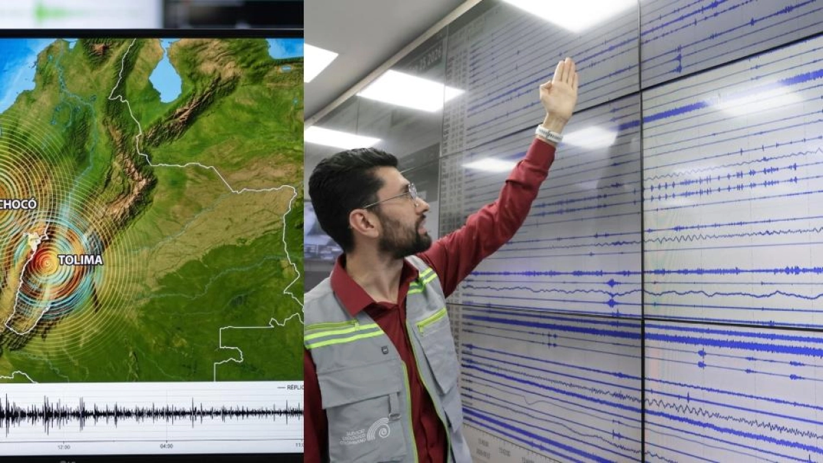 Las réplicas del terremoto en Colombia podrían durar años, explica Freddy Tovar, coordinador de la Red Sismológica Nacional del SCG