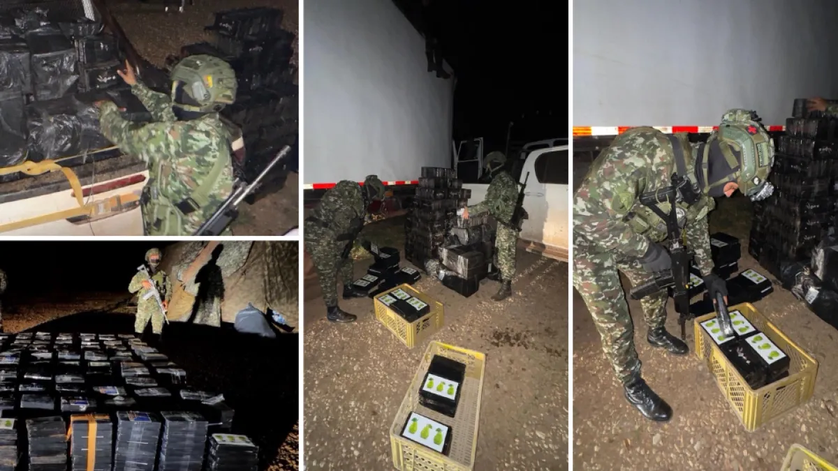 Presidente Abelardo De La Espriella anuncia incautación de 1,2 toneladas de cocaína de ‘Iván Mordisco’ en Puerto Gaitán, Meta: hay dos capturados