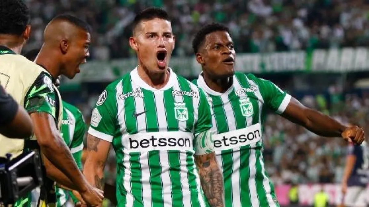 Atlético Nacional impone su jerarquía y vence a Junior, con destacada actuación de James Rodríguez