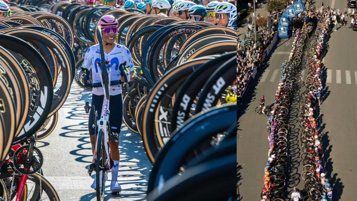 A Nairo Quintana le hicieron tremendo homenaje antes de su última carrera: video del pasillo de honor para la eternidad en el Giro de Emilia