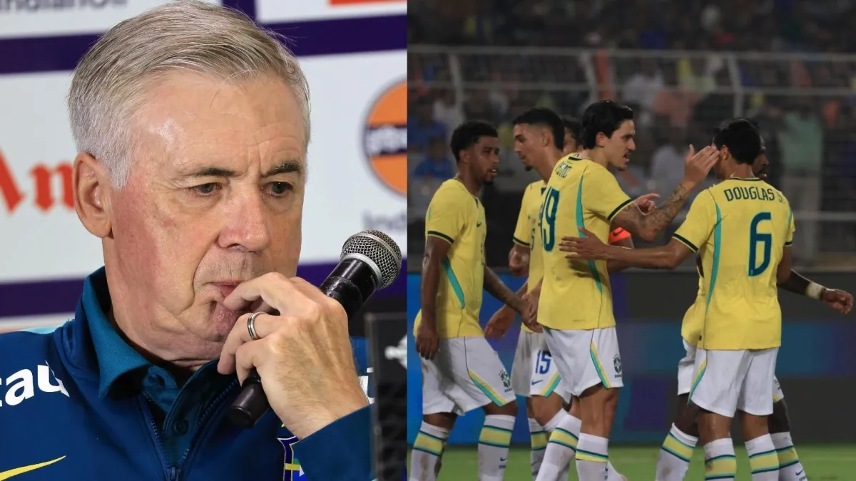 Brasil le dio una paliza a la selección de India en su tercer amistoso de la fecha Fifa, pero el método Carlo Ancelotti no convence
